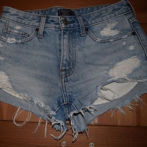 Abercrombie and Fitch Denim shorts sz 25 / 0 A&F